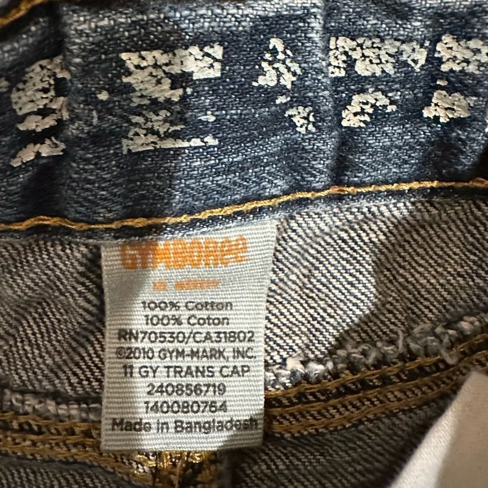 Gymboree Boys Loose Fit Carpenter Jeans Blue Denim Size 5